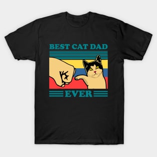 Best Cat Dad Ever T-Shirt